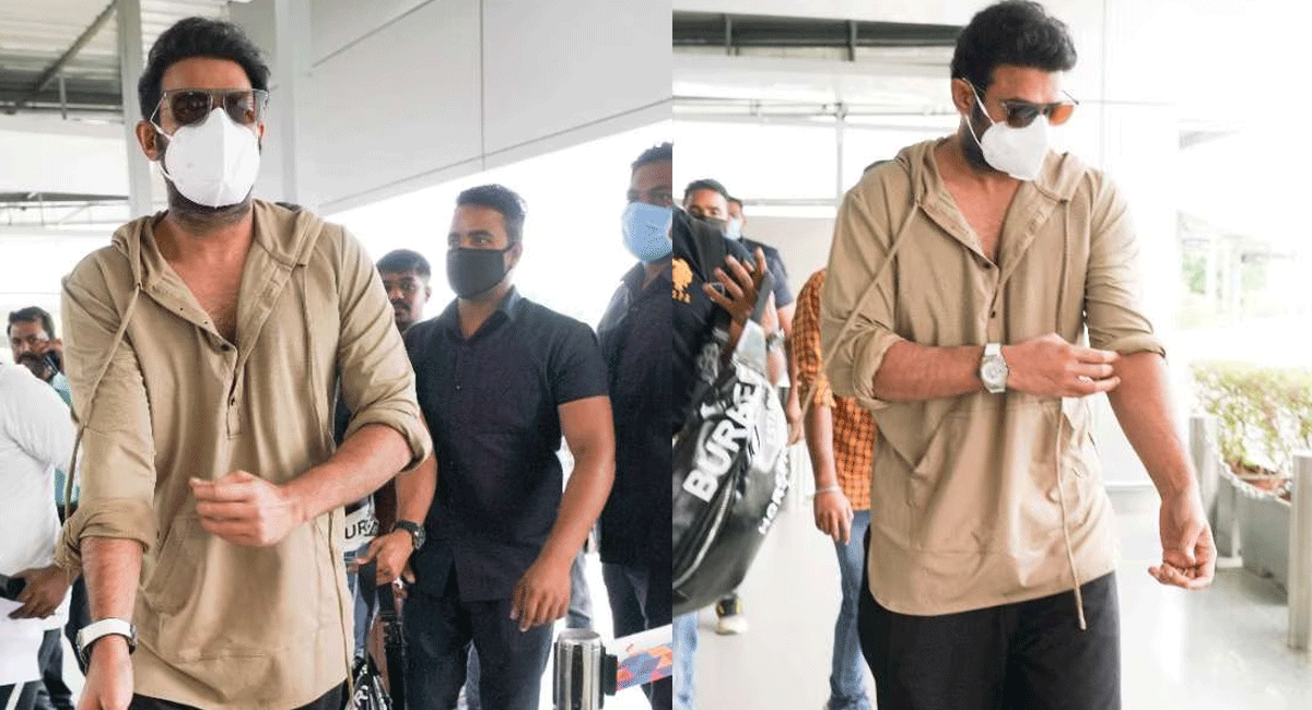 Is Prabhas going abroad because of health problems?